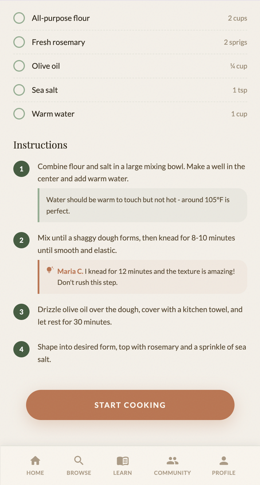 Hi-fi: Community tips on recipes